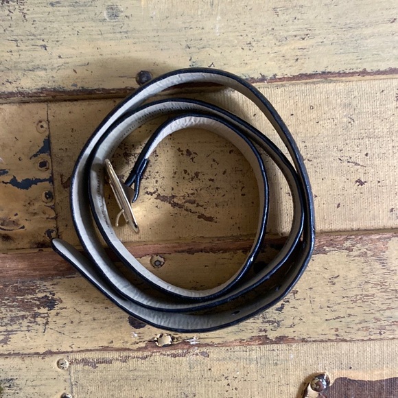 BANANA REPUBLIC BLACK BELT PATENT LEATHER BELT XS main image 5